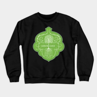 Arbor Day Badge Crewneck Sweatshirt